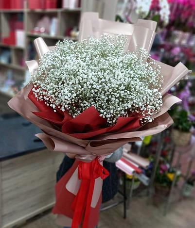 Букет цветов из: Гипсофила в Оредеж