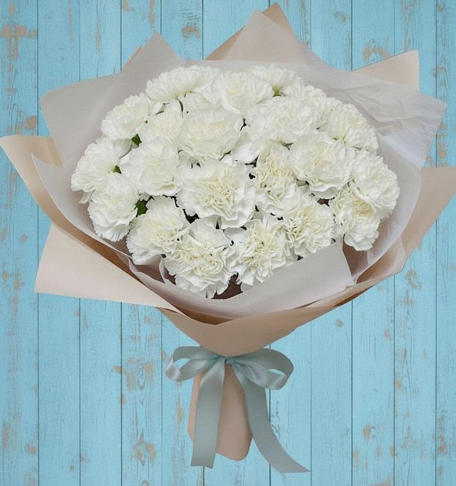 Букет цветов из: Гвоздики в Оредеж