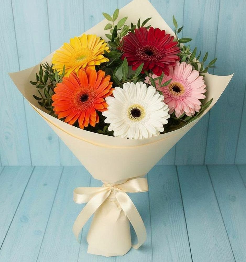 Букет цветов из: Герберы в Оредеж