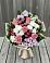 Букет цветов из: Альстромерии, Гвоздики, Розы и Хризантемы в Оредеж