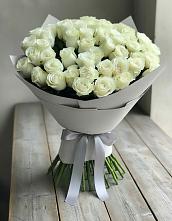 Букет 35 Белых роз в Оредеж