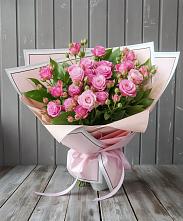 Букет Розовый кустик #REPLACE_PRED# Оредеж