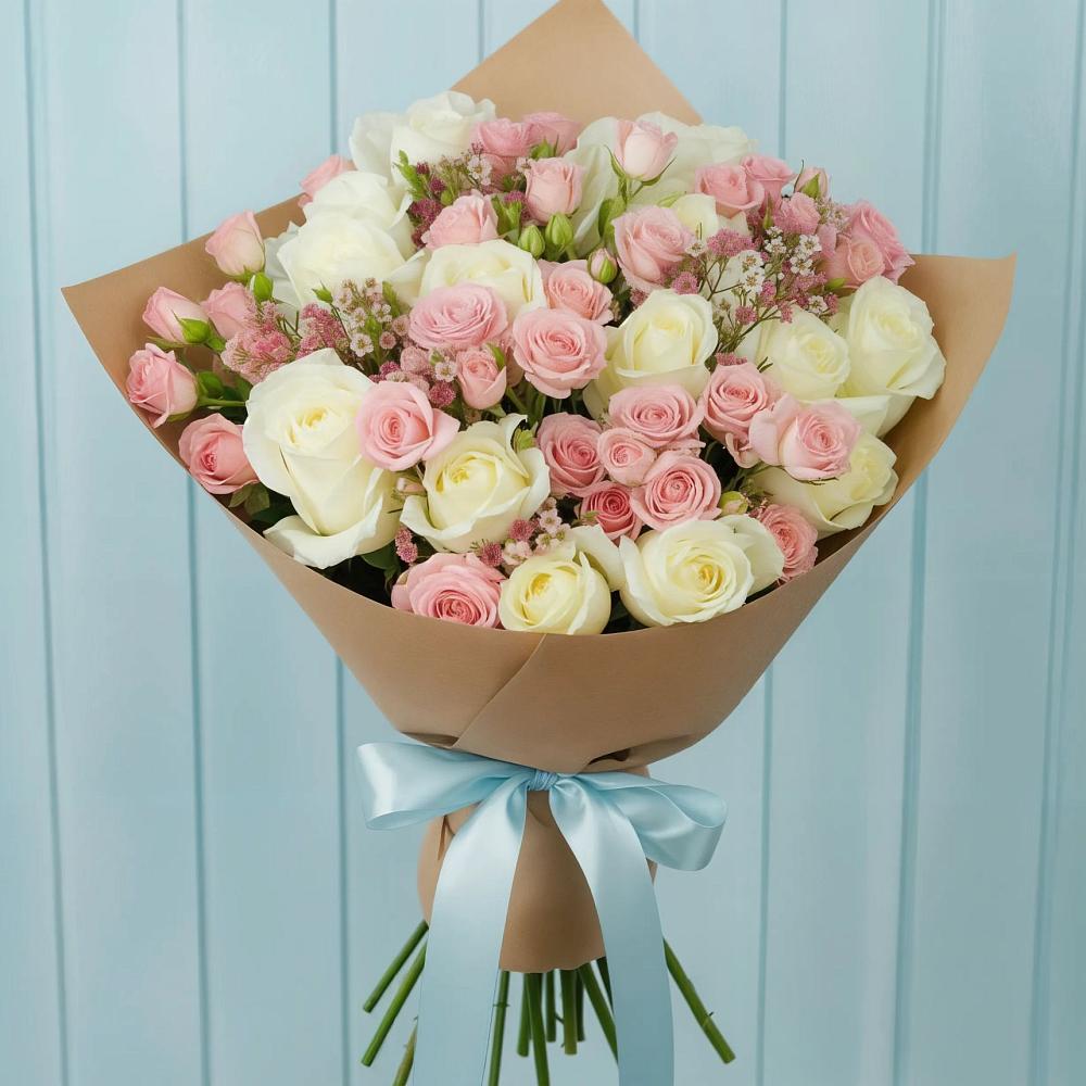 Букет цветов из: Розы в Оредеж