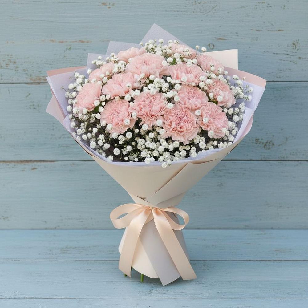 Букет цветов из: Гвоздики в Оредеж