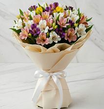 Букет цветов из:  Альстромерии в Оредеж