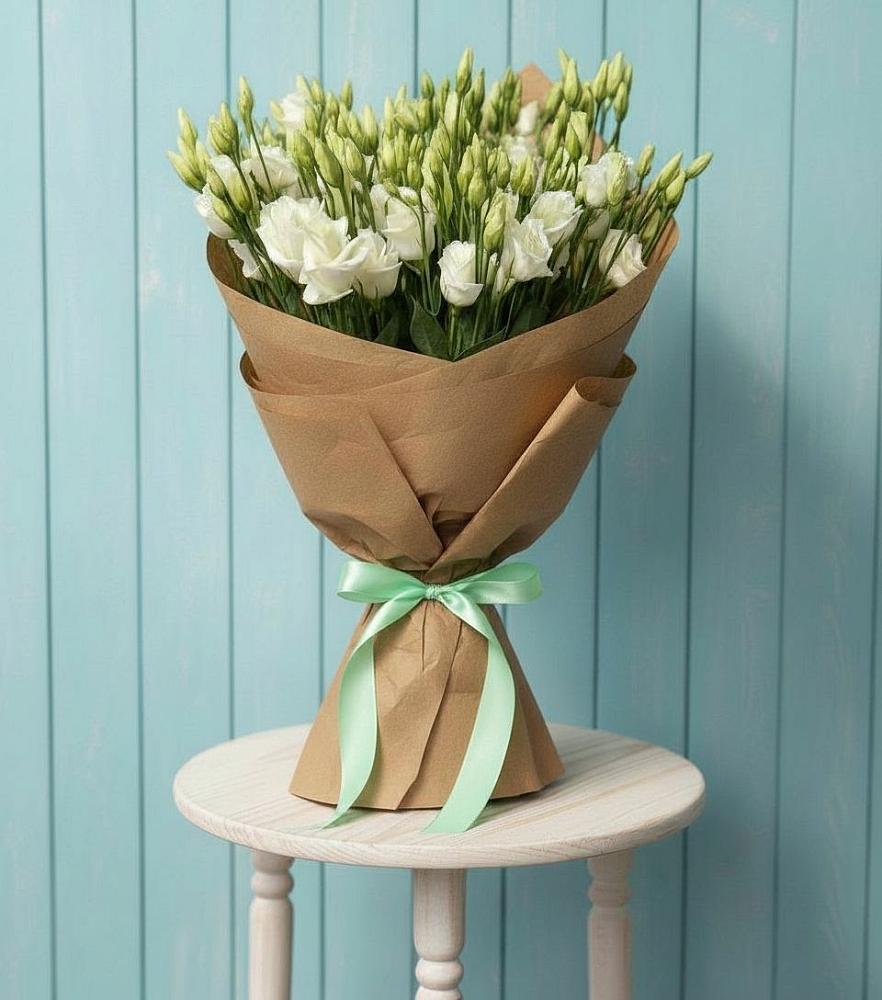 Букет цветов из: Лизиантусы в Оредеж