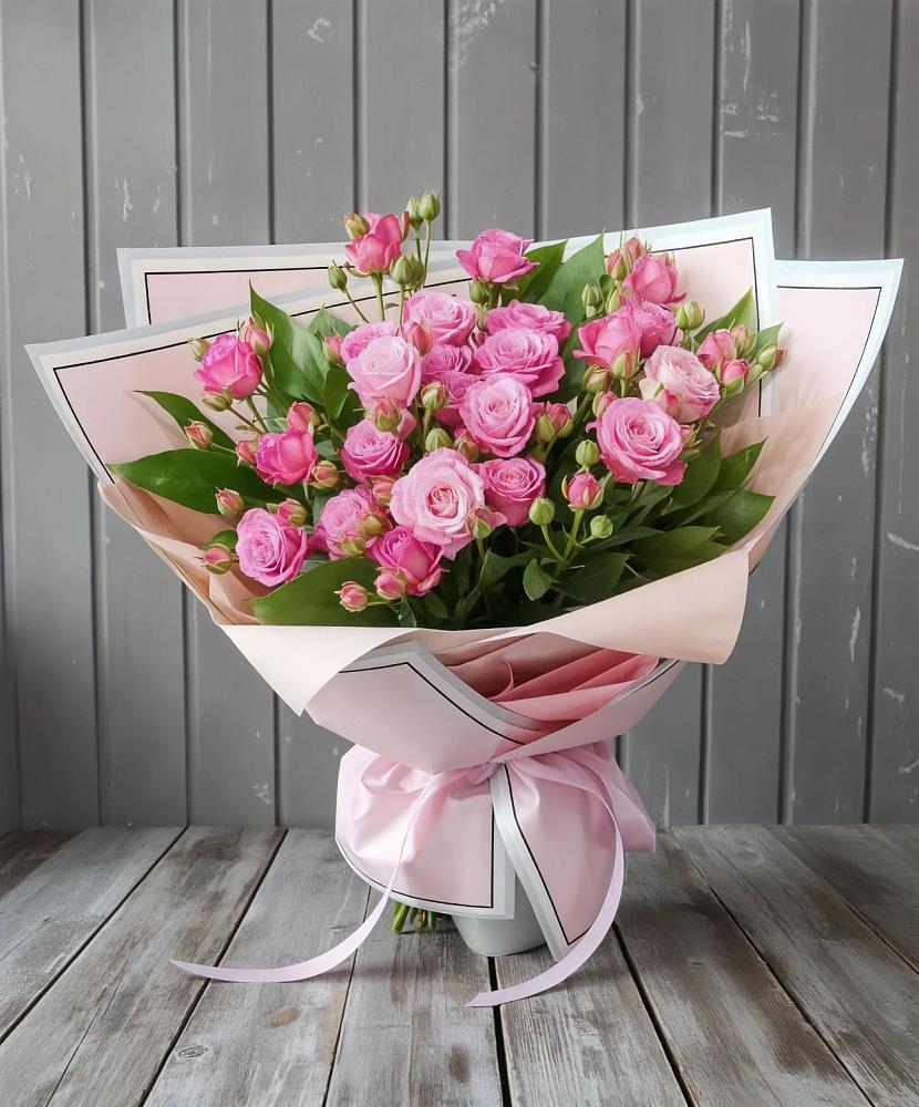 Букет Розовый кустик в Оредеж