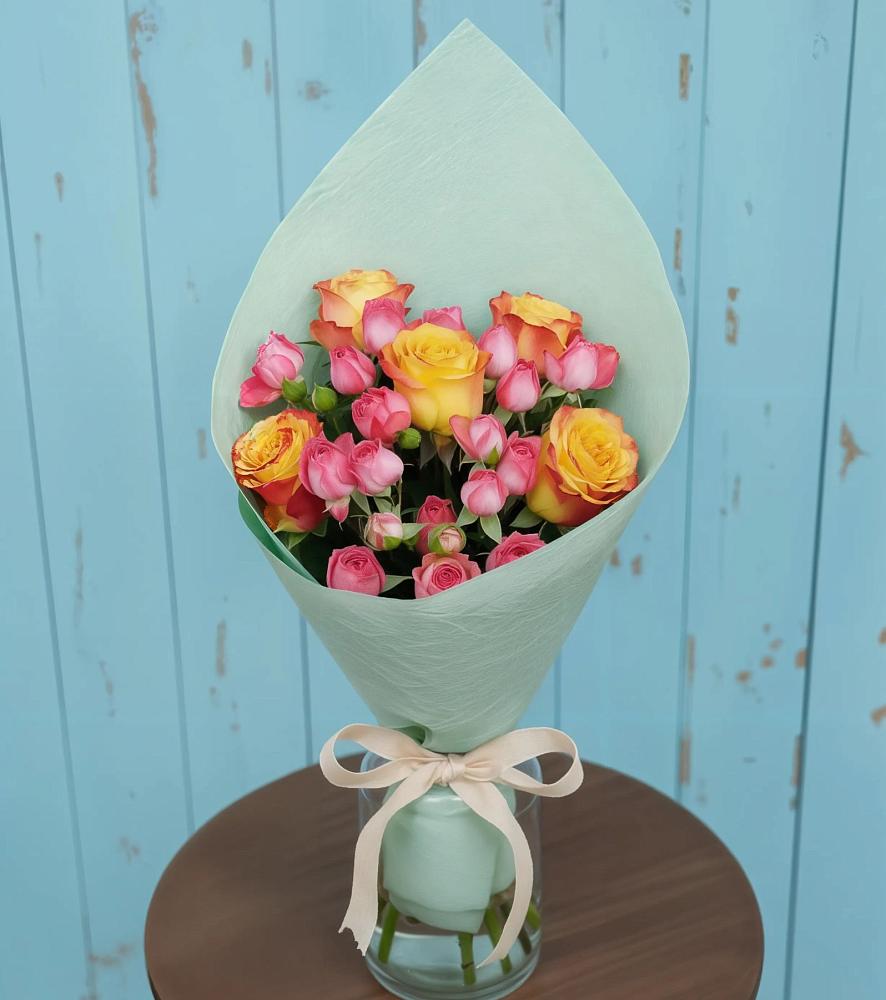 Букет цветов из: Розы в Оредеж