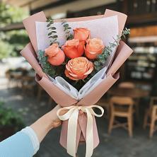 Букет цветов из:  Розы в Оредеж