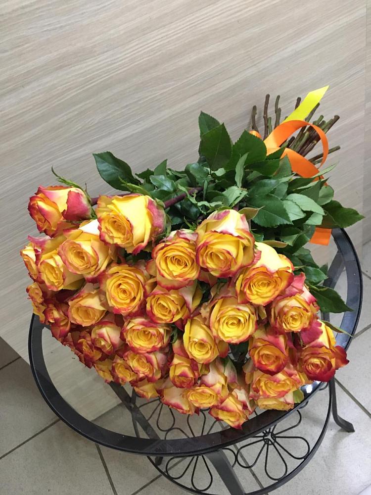 Букет Желтые розы в Оредеж