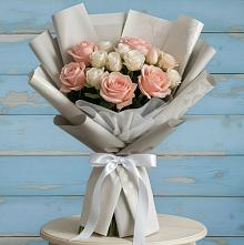 Букет цветов из:  Розы #REPLACE_PRED# Оредеж