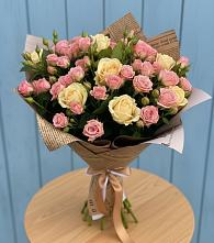 Букет цветов из:  Розы #REPLACE_PRED# Оредеж