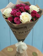 Букет цветов из:  Розы в Оредеж