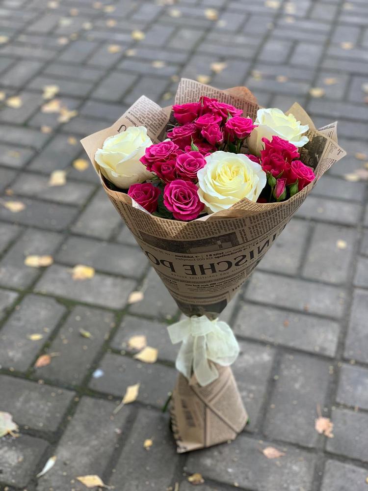 Букет цветов из: Розы в Оредеж