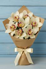 Букет цветов из:  Орхидеи и Розы в Оредеж